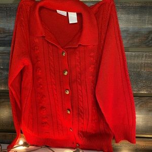 Over sized chunky cardigan sweater
